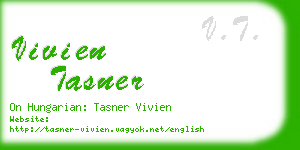 vivien tasner business card